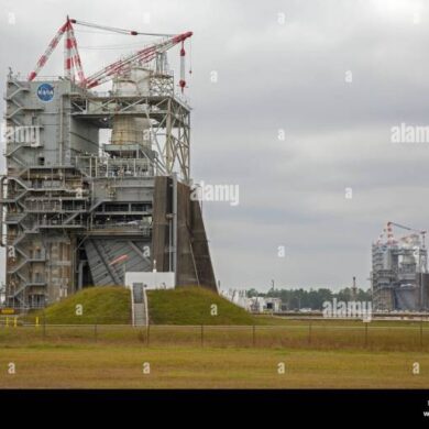 Nasa rocket engine test stennis space center cloud generation