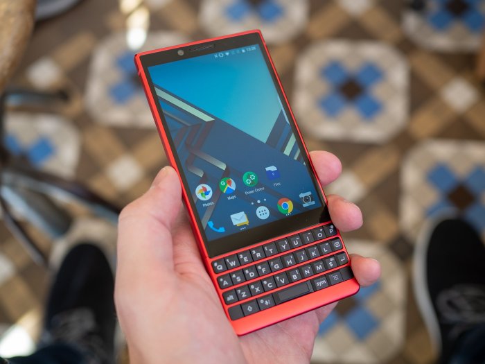 Blackberry global branding phone rights tcl