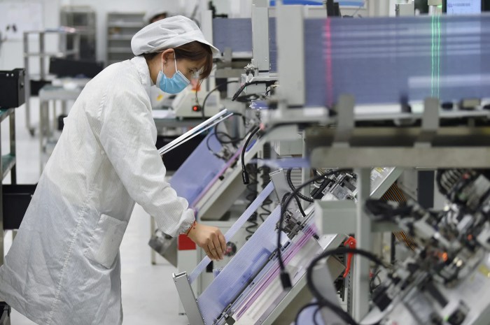 The us is reportedly working on a list of restricted chinese chipmaking factories