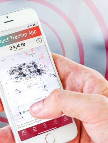 Uk coronavirus contact tracing app error alert isolation