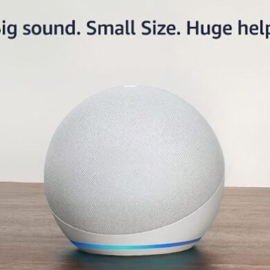 Does new echo dot have audio out speakers