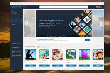 Amazon appstore android apps windows 11 public preview
