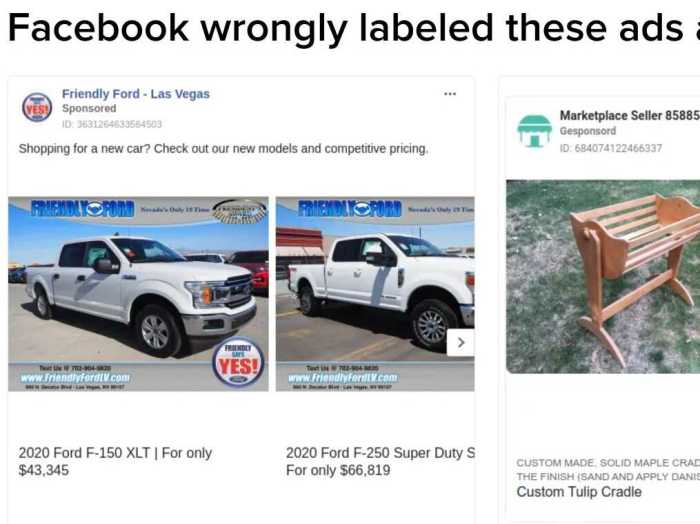 See the posts Facebook pulled due to political misinformation Facebook political ads targeting misinformation polarization