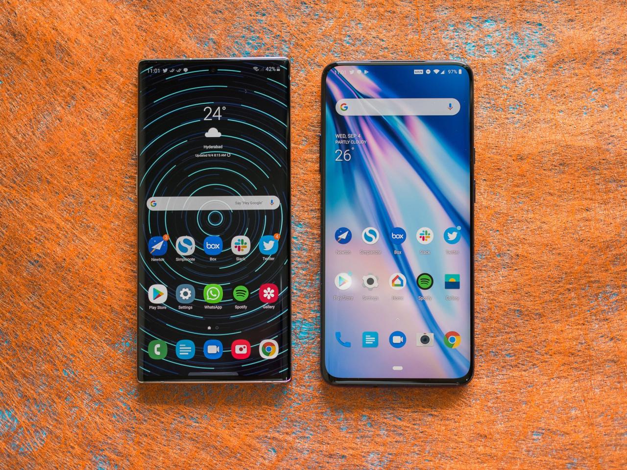 Galaxy note 10 vs oneplus 7 pro
