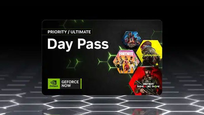 Nvidia geforce now cloud g sync day pass support