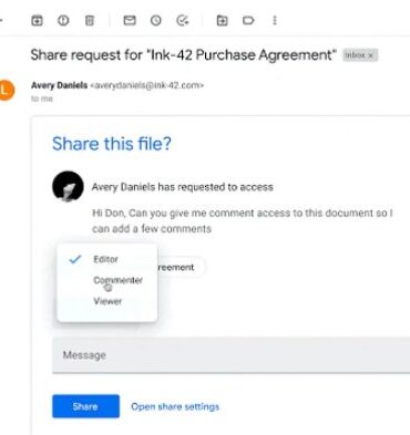 Gmail dynamic email amp ios android app interactive
