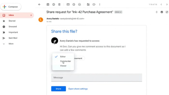 Gmail dynamic email amp ios android app interactive