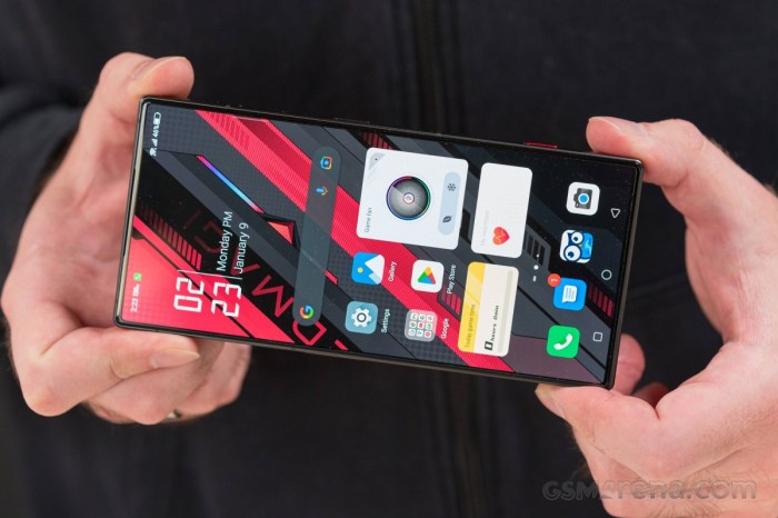 Redmagic 10 pro hands on powered up for gaming but a frustrating phone