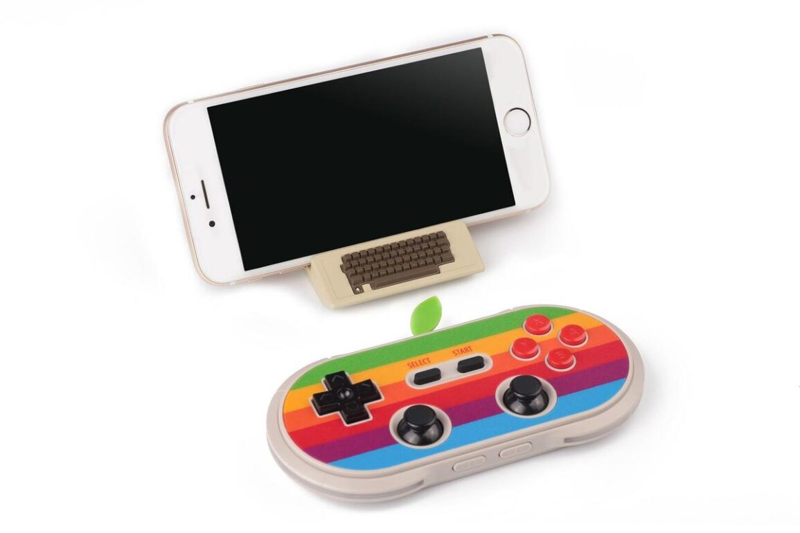 8bitdo ap40 wireless controller retro apple kickstarter