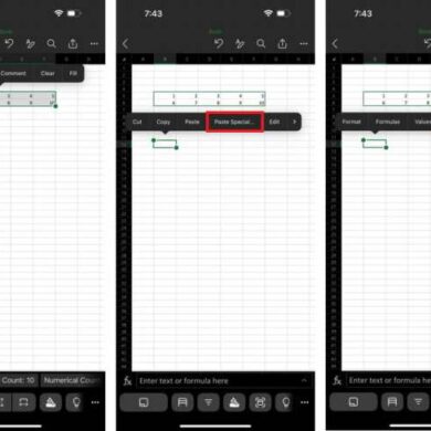 Quickly turn a picture into an excel spreadsheet on your phone