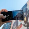 Samsung galaxy z flip 4 camera flex mode selfie quick shot