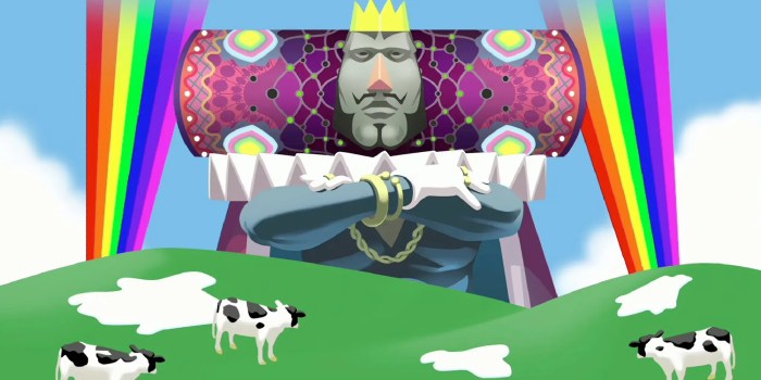 I hope katamari damacys creator gets a royalty when i buy his delightful mouse mat