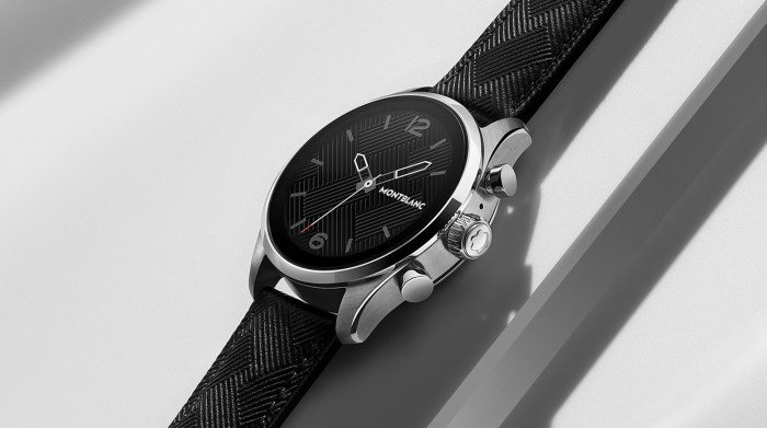 Montblanc summit 2 premium wear os smartwatch travelers