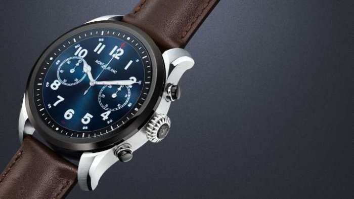 Montblanc summit plus smartwatch gizmodo 4g luxo lte thewearify Montblanc summit 2 premium wear os smartwatch travelers