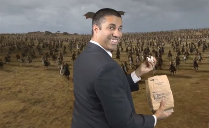 Ajit pai neutrality vote fcc chairman jokes freedom internet federal commission released communications defend stance caller daily his Ajit pai dj same name interview net neutrality