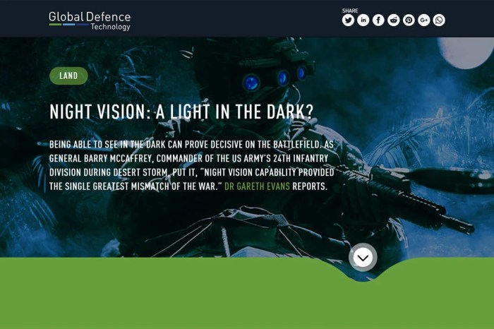 Vision night technology defence issue global army battlefield addition decisive evolution examine we Vision night technology defence issue global army battlefield addition decisive evolution examine we