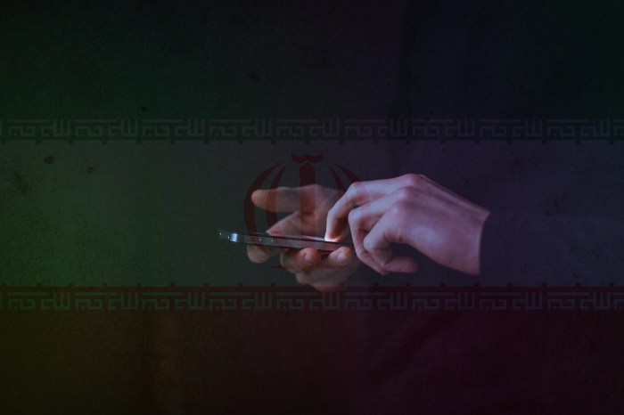 Iran disinformation campaign iuvm facebook twitter graphika china