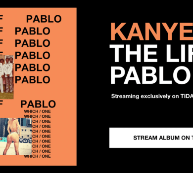 Kanye west life of pablo new song tidal update