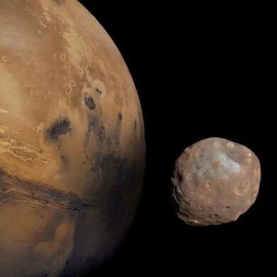 Mars moon phobos gravity destruction rings saturn