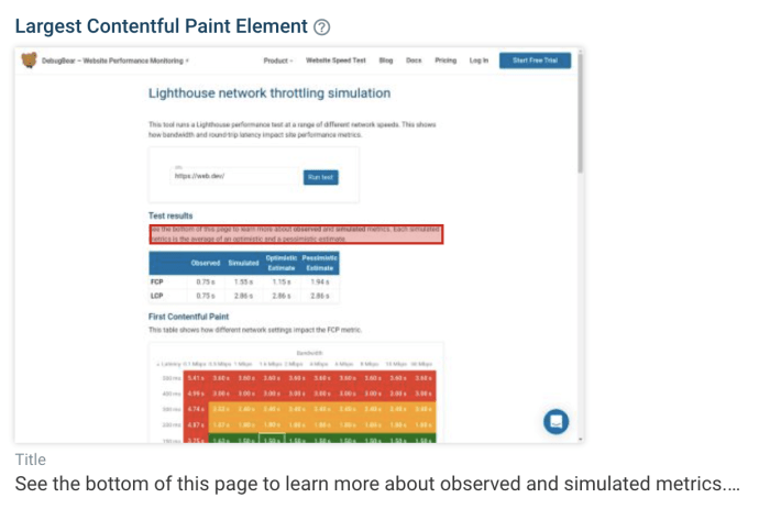 How To Improve Largest Contentful Paint for Faster Load Times - Calibre Google search results page experience load time contentfu paint layout shift top stories amp