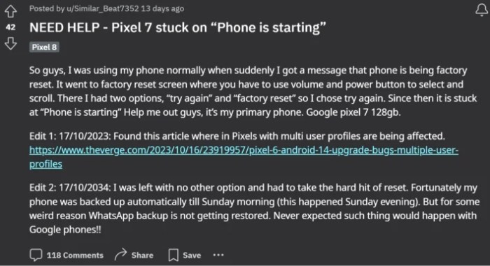 Google pixel 3 edl mode bug bricked