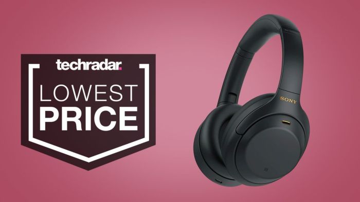 These midrange noise canceling sony headphones are over 100 off at amazon