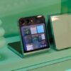 Galaxy z flip 4 leaked renders release date foldable design