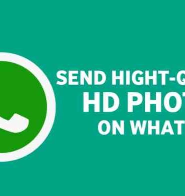 Whatsapp send hd photos