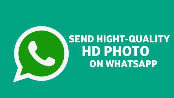 Whatsapp send hd photos