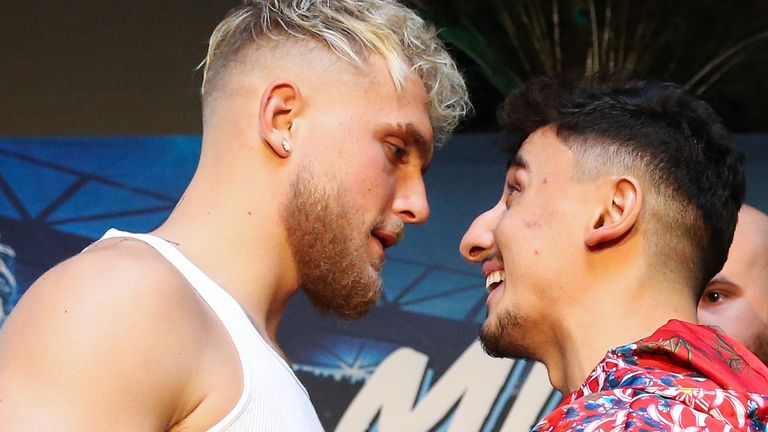 Youtube jake paul anesongib dazn boxing youtubers joe markowski logan paul ksi