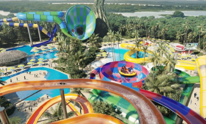 Virtual reality water slide vrslide ballastvr