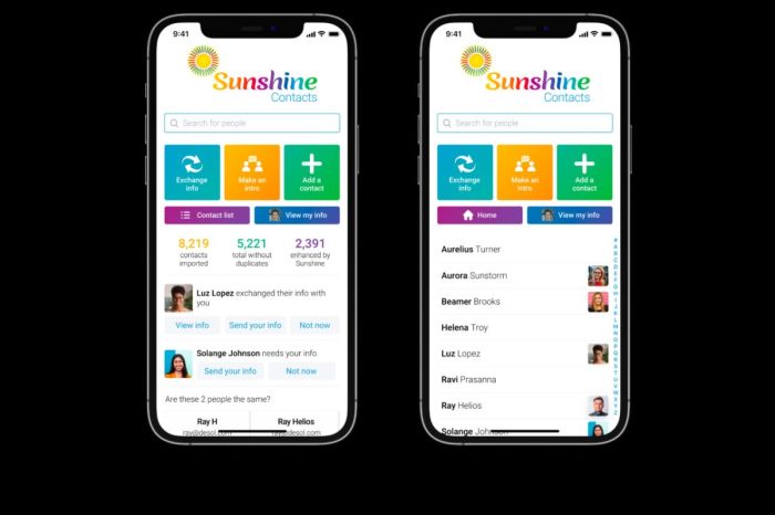 Contacts sync address book apk Sunshine contacts lumi labs ios app address book emails phone numbers sync