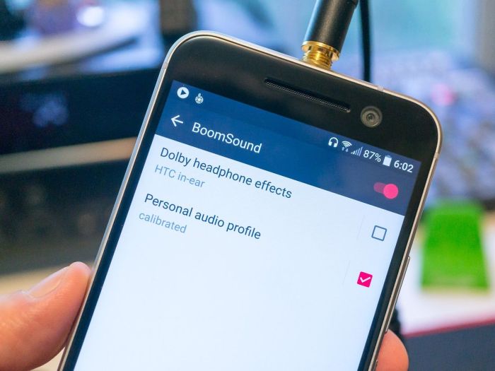 Htc smartphones Htc 10 audio testing boomsound evolved