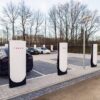 Tesla v4 supercharger ev first specs rollout