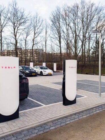 Tesla v4 supercharger ev first specs rollout