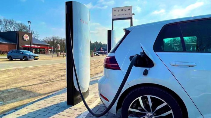 Tesla v4 supercharger ev first specs rollout
