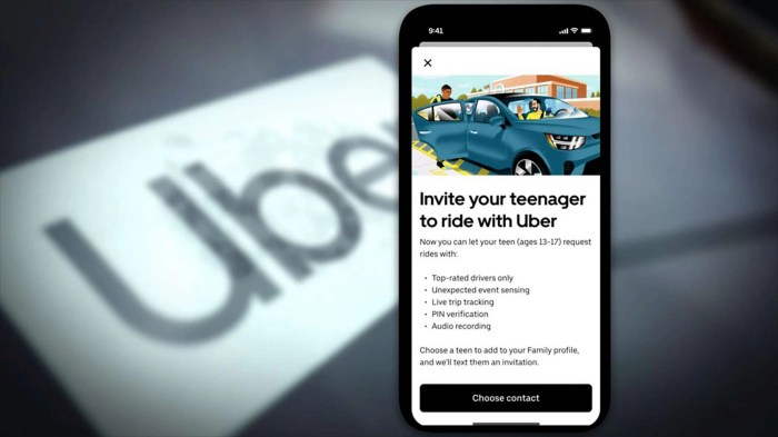 Uber rideshare safety transportation