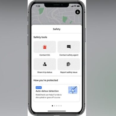 Uber safety tools ridesharing