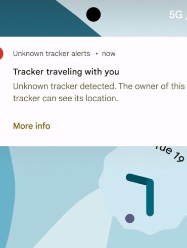 How to scan for unknown trackers that might be following you
