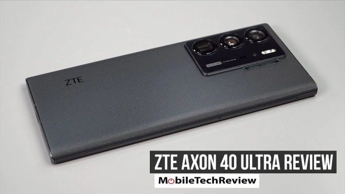 Zte axon 40 ultra launch
