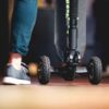 Leeco kickstarter crowdfunded electric scooter hybrid scooterboard