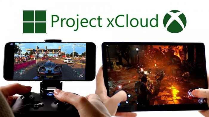Microsoft xcloud game streaming xbox games features