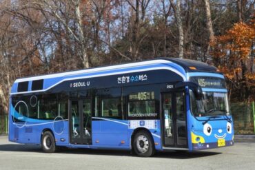 Hyundai electric bus elec city korea range