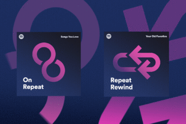 Spotify repeat button song now playing page return back