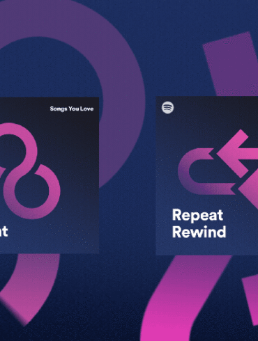Spotify repeat button song now playing page return back