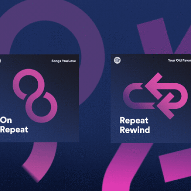 Spotify repeat button song now playing page return back