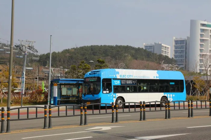 Korea hyundai september Hyundai electric bus elec city korea range