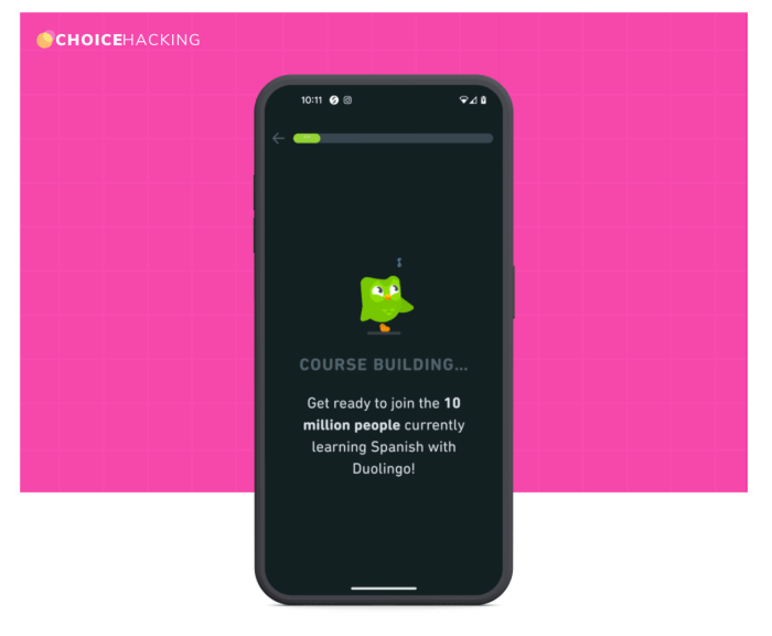 Duolingo language learning anxiety