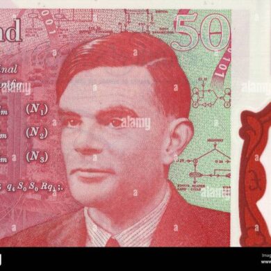 Alan turing 50 pound note design uk revealed