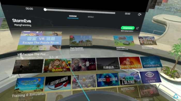 Htc vive viveport arcade vr launch details